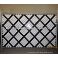 Temporary Chain Link Fence with Aluminum Fence Slats